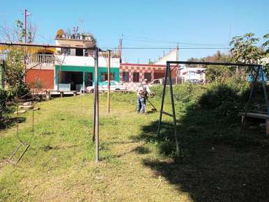 CONTINUA EL MANTENIMIENTO EN PARQUES DE HUATUSCO