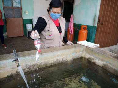 Continúan las acciones contra el mosco del dengue en Huatusco