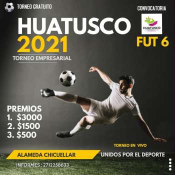 Ayuntamiento de Huatusco, impulsando al deporte.