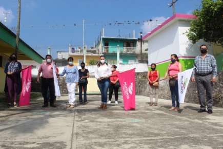 El Centro de Atención Múltiple No. 31, contará con techado para el área de impartición de educación física.