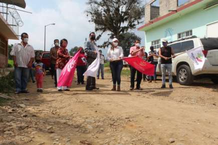Vecinos de la calle 6, entre la 11 y la 15; tendrán obra de pavimentación.