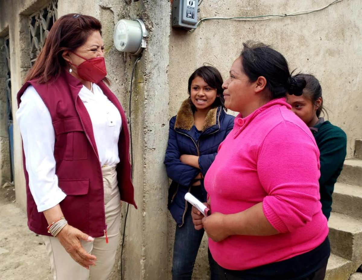 Los productores del campo son sembradores de bienestar: Carmen Mora.   