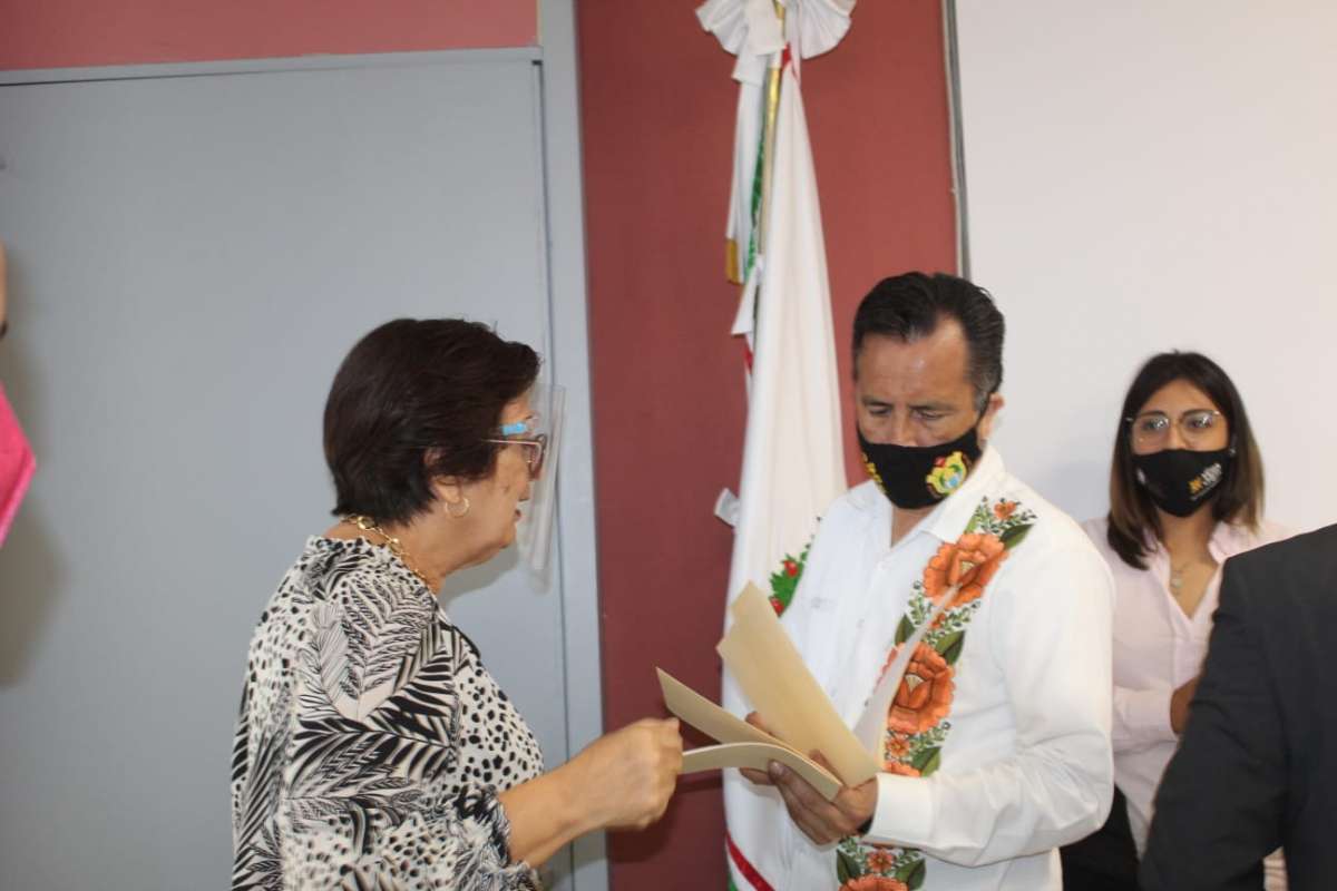 Dip. Margarita Corro Mendoza participa en reunión con el Gobernador Cuitláhuac García Jiménez