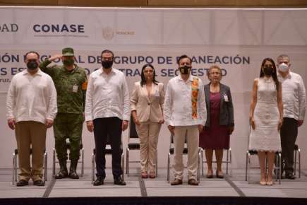 Con casi 90% de disminución de secuestro en 3 años, Veracruz es ejemplo nacional en combate al delito