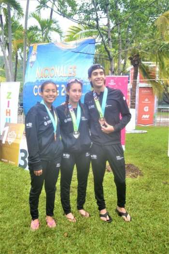Una plata y dos bronces en segunda jornada del triatlón