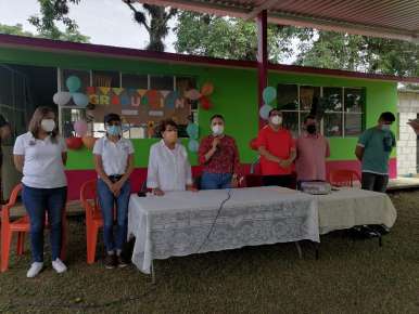 Techado para el Jardín de Niños Nueva Creación de San Miguel, Chavaxtla.
