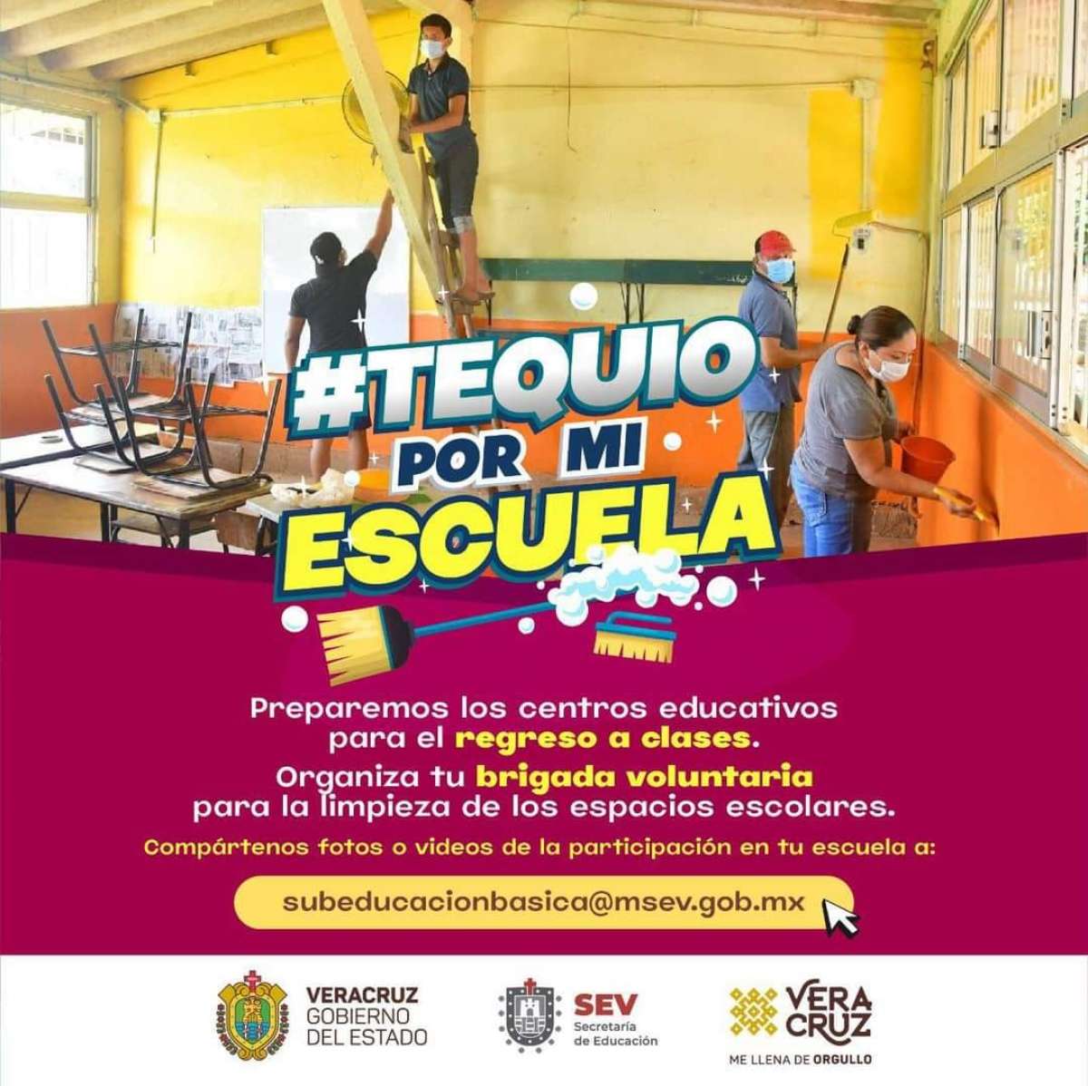 Una buena iniciativa para reforzar las estrategias del regreso a clases presenciales.