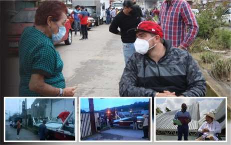 \"Zenyazen Escobar García cumple su compromiso con la educación y con la sociedad afectada por el Huracán “Grace”