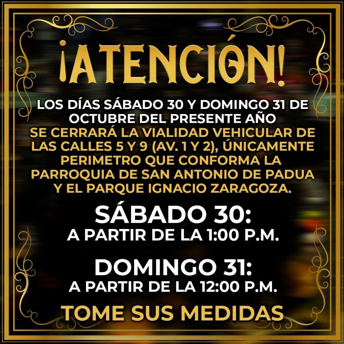#ATENCIÓN