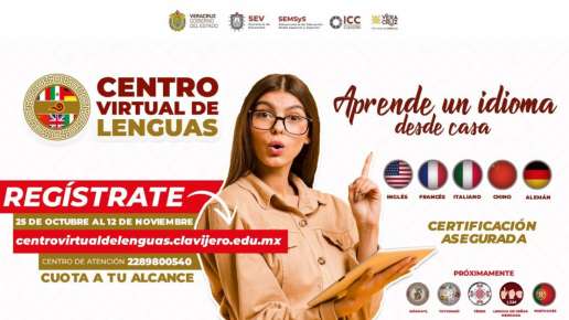 Crea SEV primer Centro Virtual de Lenguas e inicia inscripciones