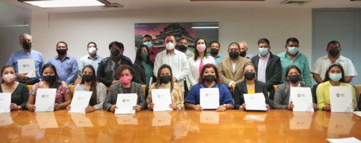 Docentes de Misiones Culturales reciben de SEV altas definitivas del ciclo escolar 2021-2022   