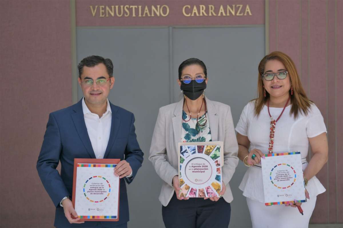 Recibe Congreso guía para cumplimiento de Agenda 2030 en Planes de Desarrollo   