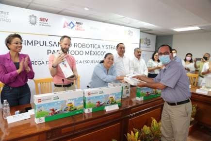 Impulsa SEV enseñanza de robótica, ciencia y tecnología desde el nivel básico