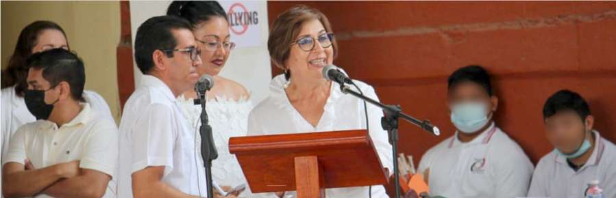 Refuerza Mago Corro vinculación con sector educativo del Distrito de Tierra Blanca