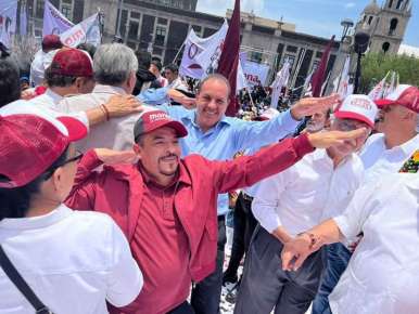Morena, de la mano del pueblo, seguirá transformando a México: Gómez Cazarín