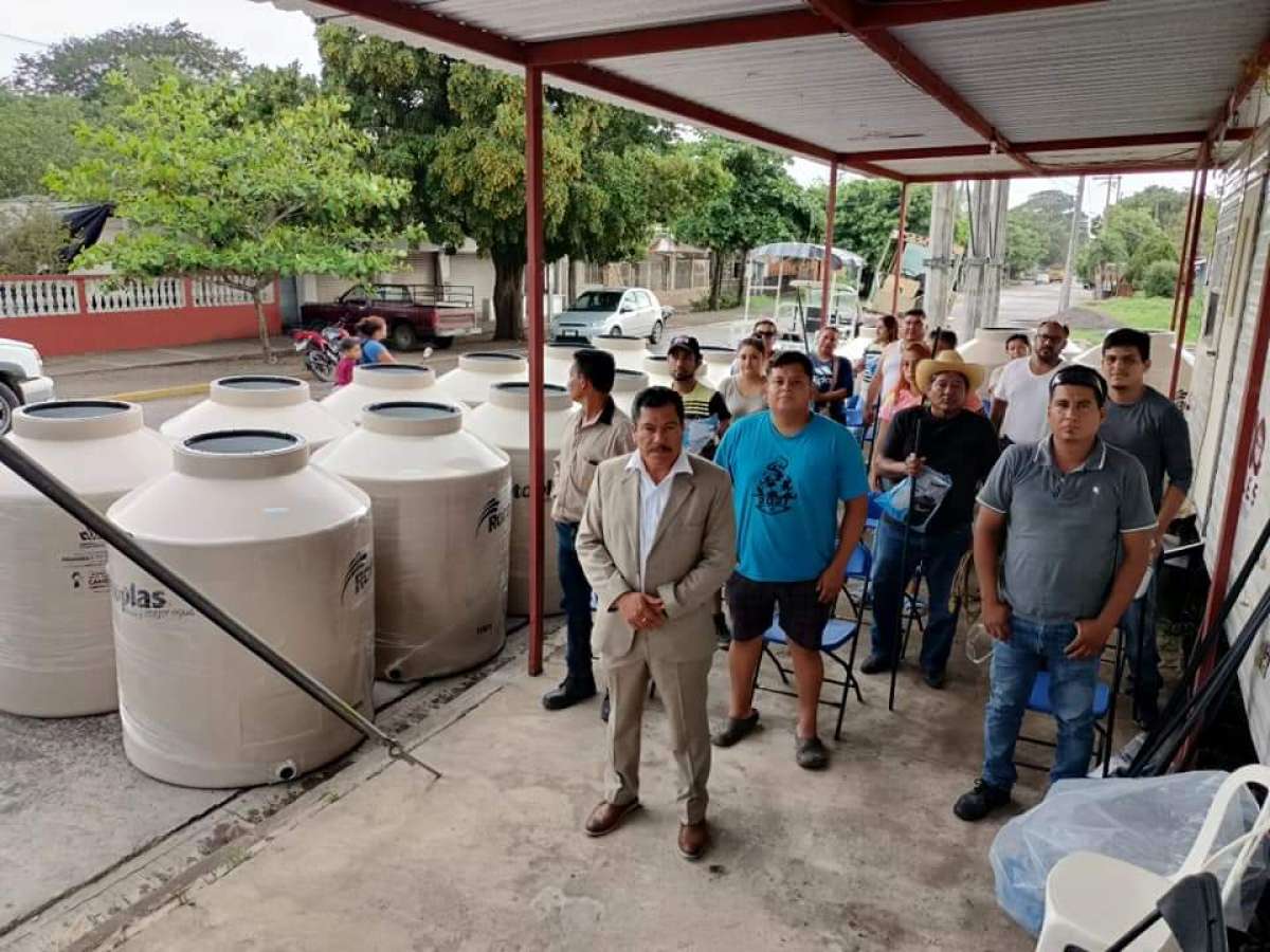 Tendrán familias de Manlio Fabio suficiente agua de calidad: Maleno Rosales