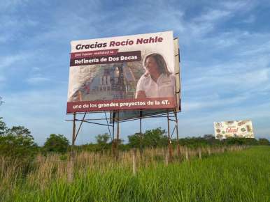 Agradece Veracruz a Rocío Nahle por la construcción de la refinería Dos Bocas: Gómez Cazarín