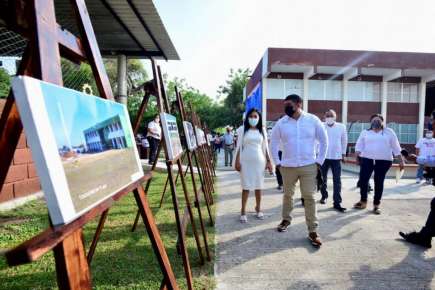 Zenyazen, primer secretario de Educación de Veracruz que invierte y visita las instalaciones del Tec de Pánuco, afirma directora