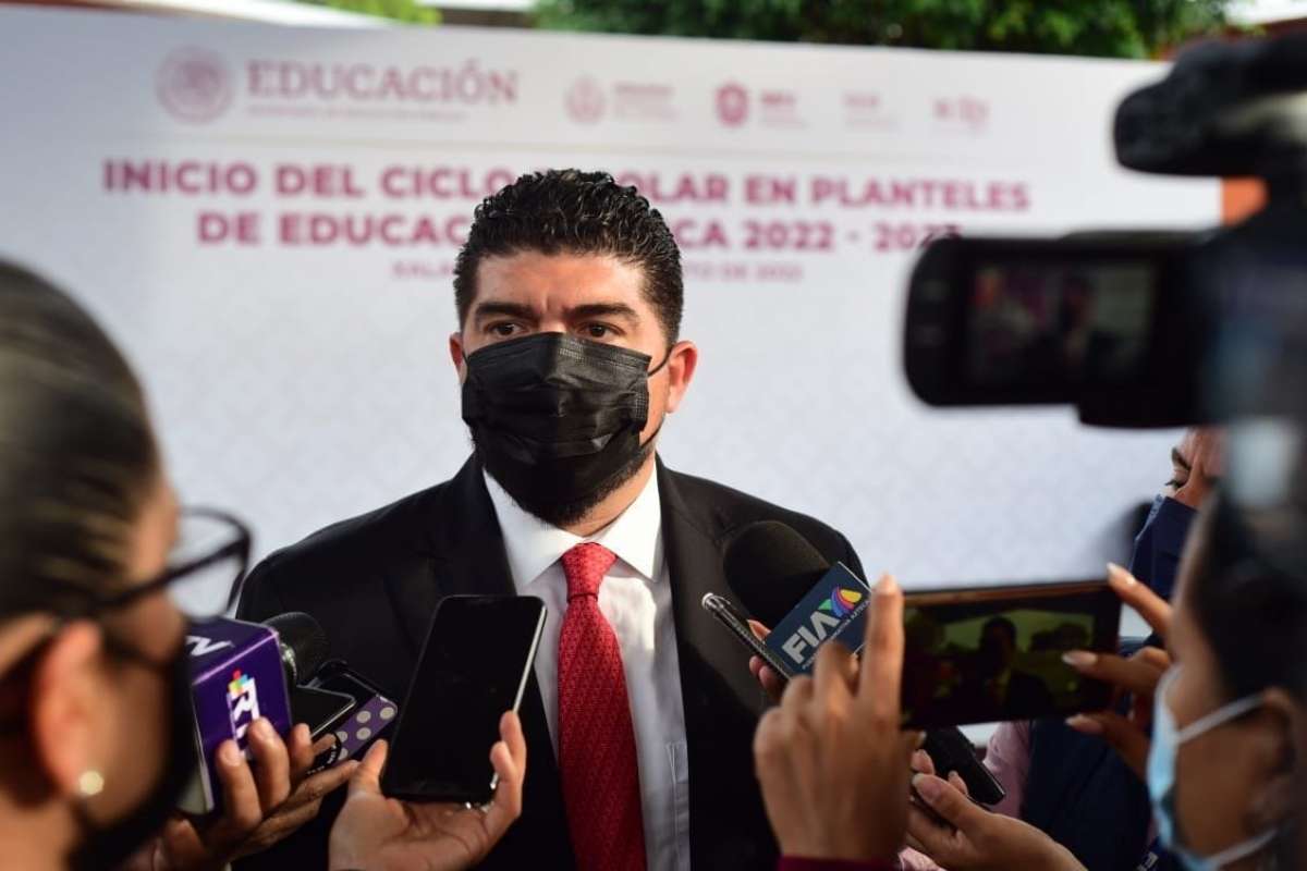 Zenyazen Escobar García presente en Inicio de Ciclo Escolar para Educación Básica