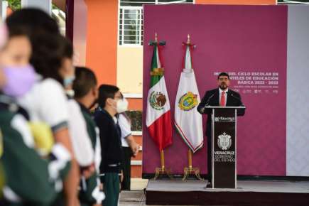 Zenyazen dio la bienvenida a más de 1.3 millones de estudiantes de Educación Básica al iniciar el nuevo ciclo escolar