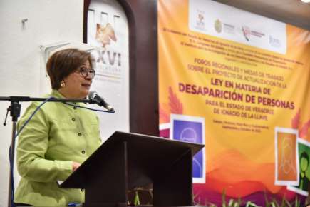 Realiza Comisión foro para actualizar la Ley en Materia de Desaparición de Personas