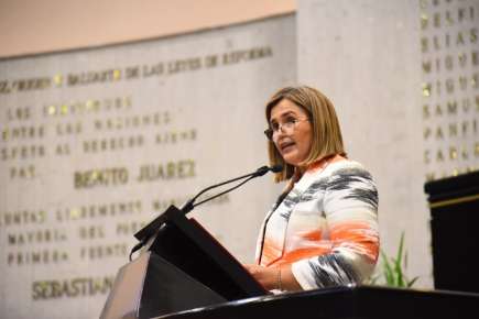Agradece Presidenta del Congreso apoyo del gobierno federal a Veracruz   