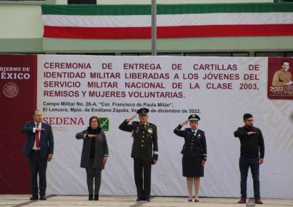 A través del Servicio Militar se inculca en la juventud el honor de salvaguardar a la patria: Mago Corro