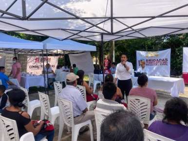 Procurar bienestar a la población fortalece el tejido social: Magaly Armenta