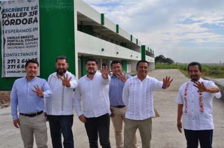 *Zenyazen cierra 2022 con supervisión de obra en Conalep Córdoba; en enero será inaugurado