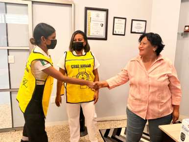 Con hechos, Eusebia Cortés demuestra ser la mano amiga para apoyar a la población