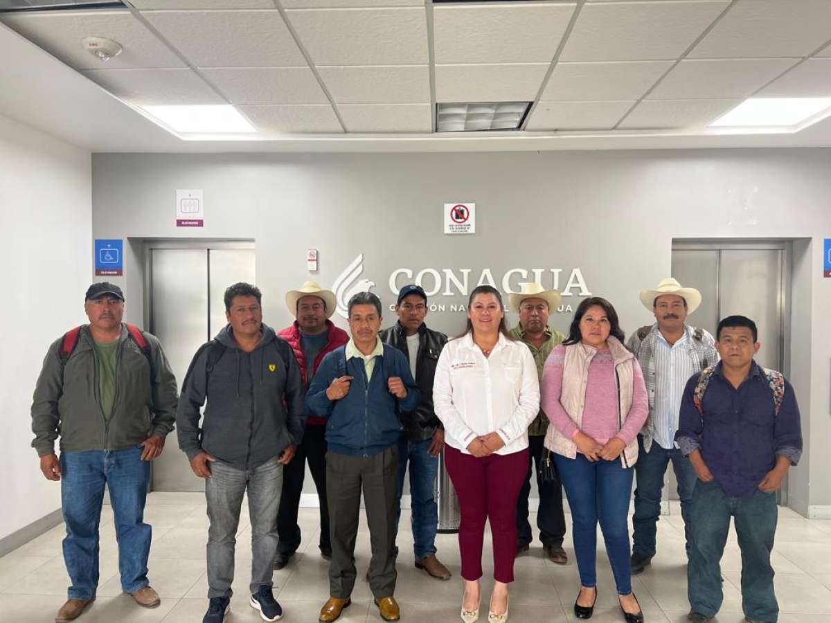 Gestiona Lidia Irma Mezhua regularizar concesiones de agua de 13 comunidades, en Zongolica