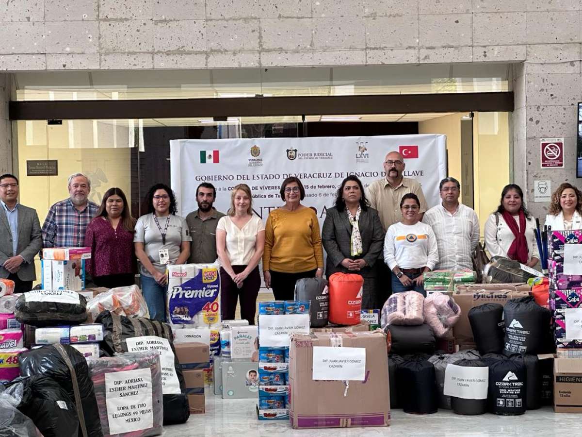 Veracruz, pueblo solidario que seguirá apoyando a los hermanos de Turquía: Mago Corro