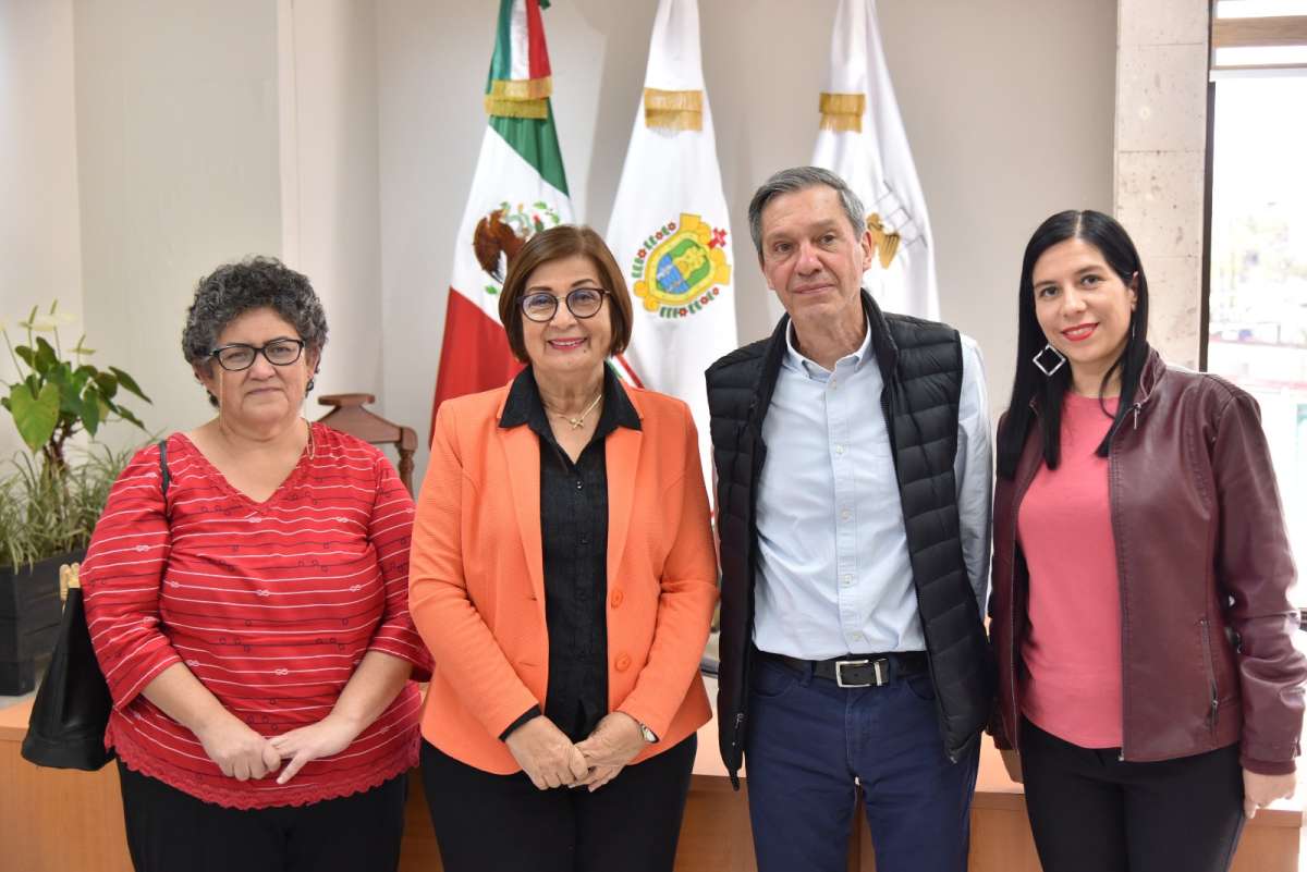 Recibe diputada Margarita Corro a integrantes del OBEME   