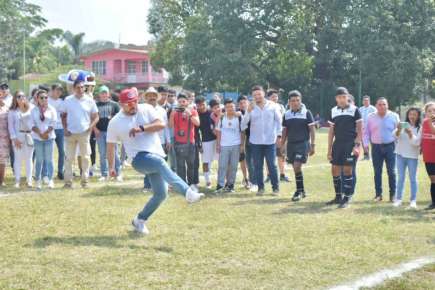 Zenyazen inauguró Primera Copa Deportiva Tlachtli de Futbol Femenil y Varonil