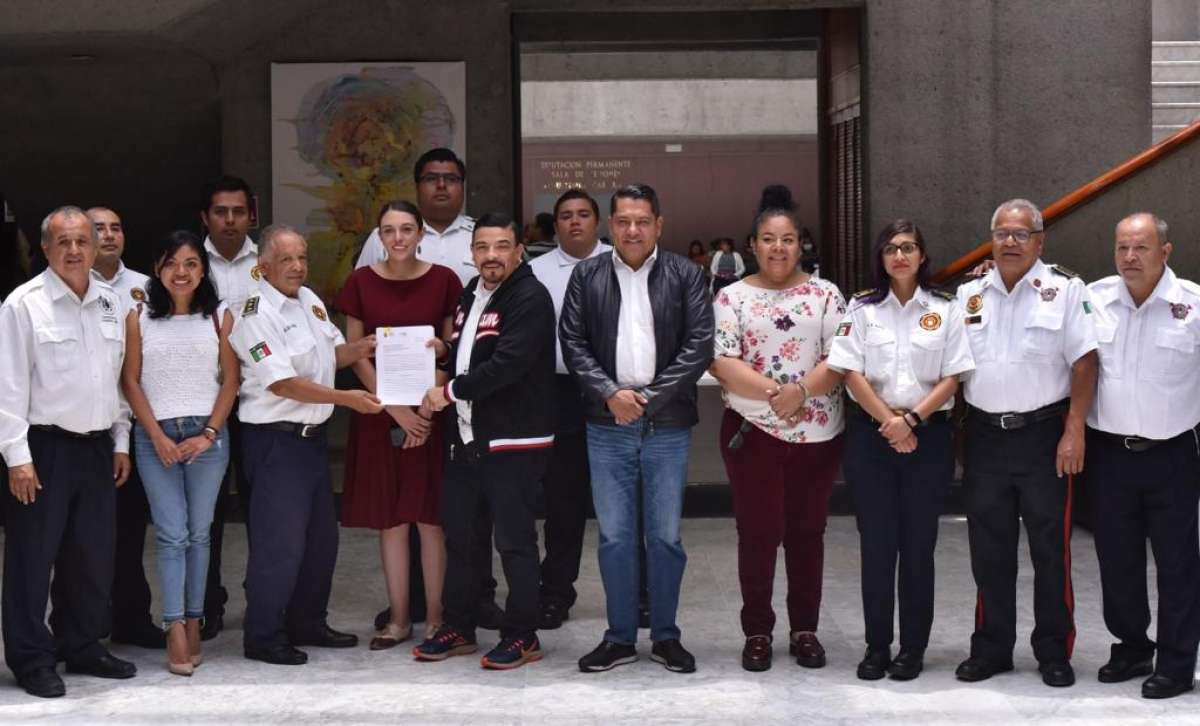 Recibe Congreso proyecto de reforma a la Ley de Bomberos   