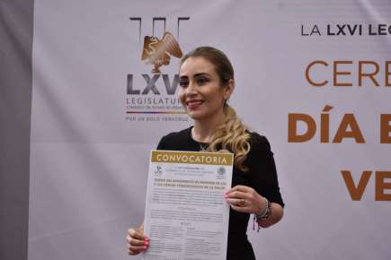 Nora Lagunes invita a estudiantes para que participen en el diseño del monumento a las y los Héroes de la Salud