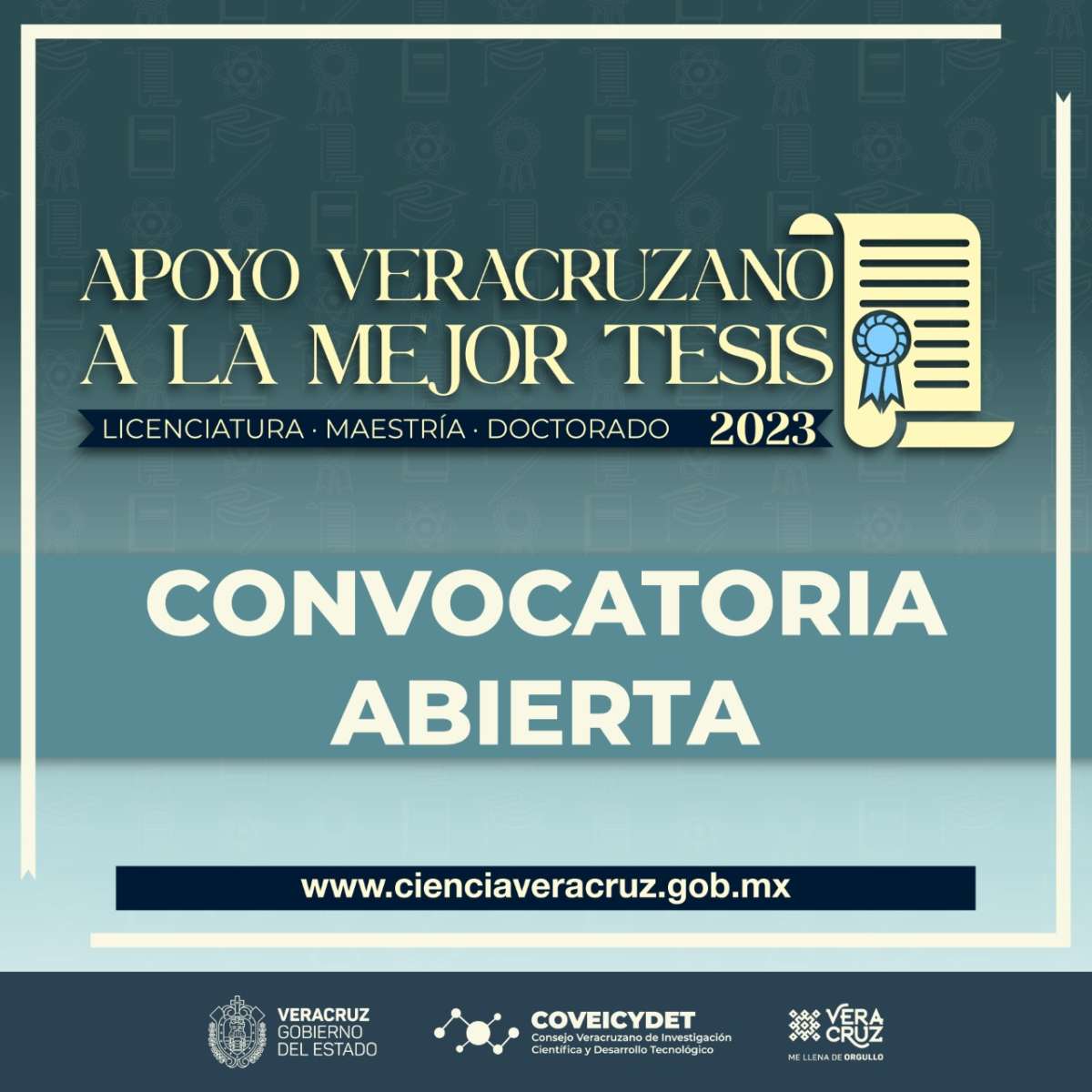 APOYO VERACRUZANO A LA MEJOR TESIS 2023