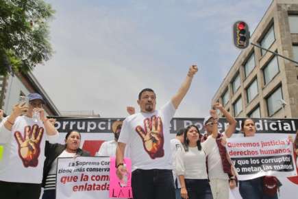 Demanda Gómez Cazarín justicia ante traición y abusos de ministros de la SCJN