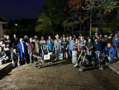Con \"Tequio Con Tokio\" se dignifican y transforman escuelas de San Andrés Tuxtla: Gómez Cazarín