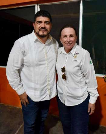 La dupla ganadora en Veracruz con Nahle a la gubernatura y Zenyazen al senado