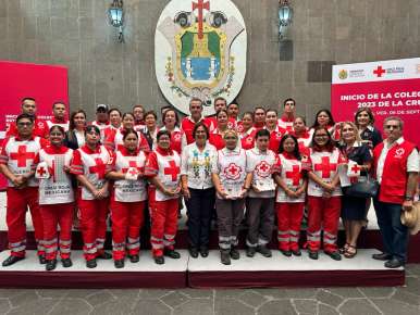 Llama Mago Corro a veracruzanos a participar en la Colecta Estatal de la Cruz Roja 2023