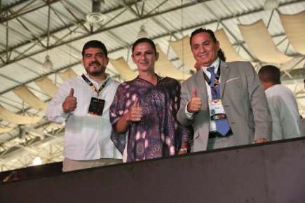 Zenyazen Escobar presente en la inauguración del World Para Taekwondo Champioships 2023