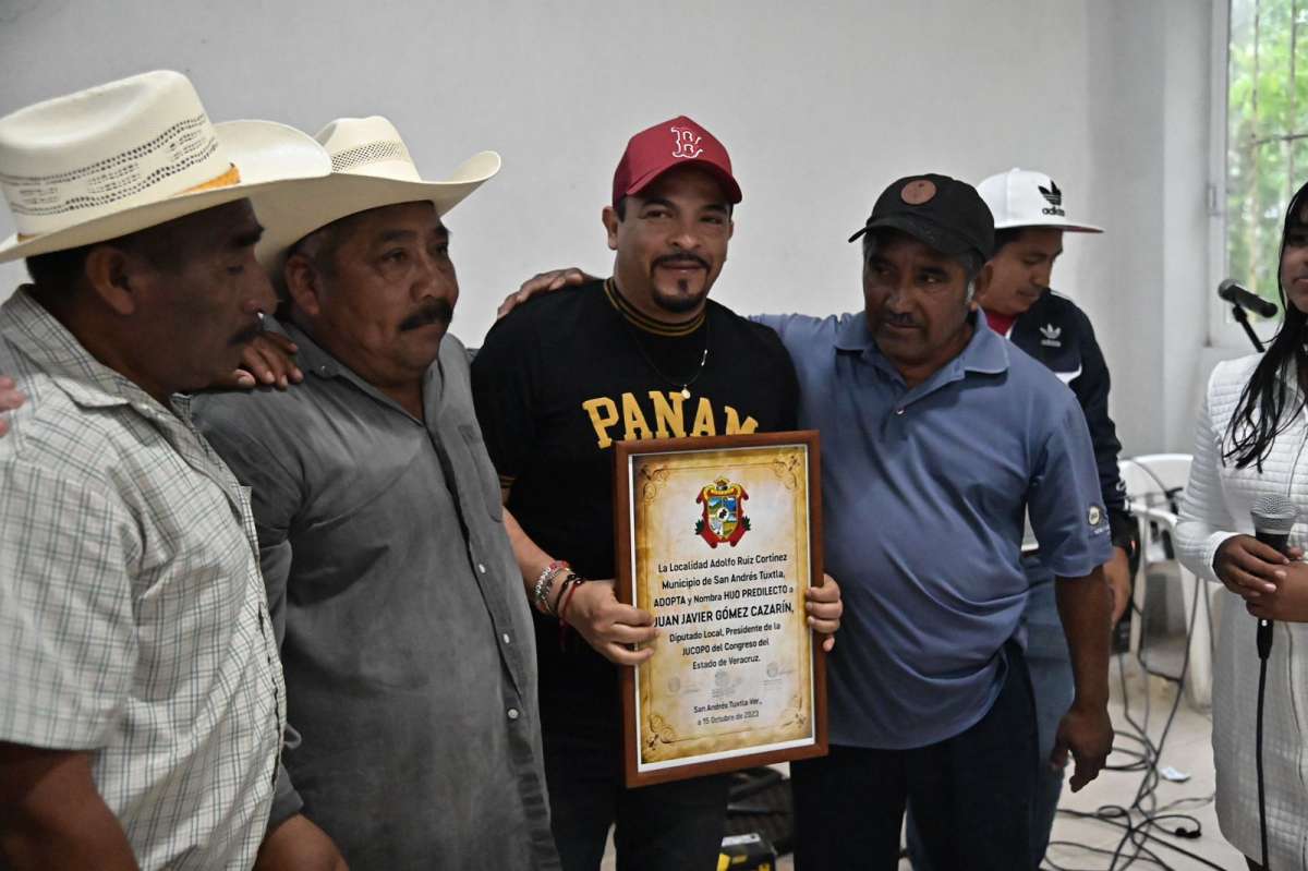 En unidad con el pueblo se puede resolver el desabasto de agua en San Andrés Tuxtla: Gómez Cazarín