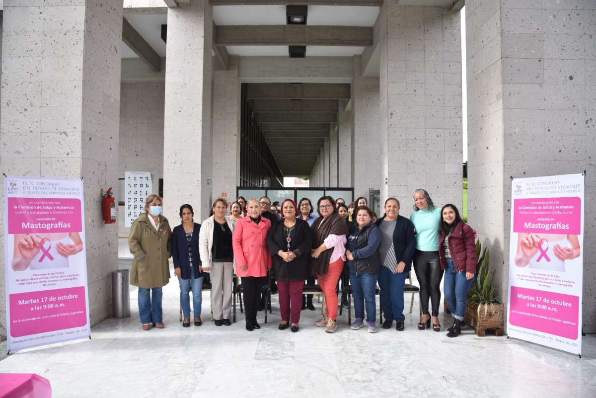 Realiza Comisión de Salud del Congreso jornada de mastografías