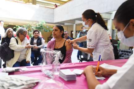 Se suma Congreso a campaña nacional de vacunación contra la influenza 2023
