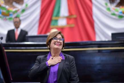 Presenta legisladora informe de labores de la Diputación Permanente