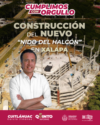 Gobierno del Estado construye el Nido del Halcón en Xalapa