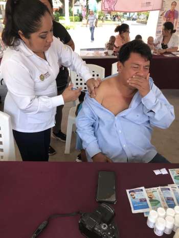 Realizan en Pánuco la 2a Semana Nacional de Salud 2023.