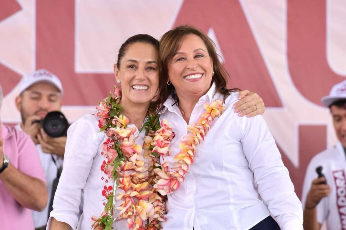 ARRASAN CLAUDIA SHEINBAUM Y ROCÍO NAHLE EN MINATITLÁN