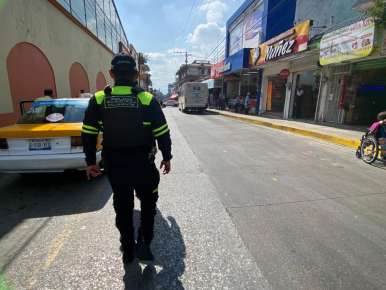 Refuerzan autoridades programa de movilidad “Banqueta Segura”